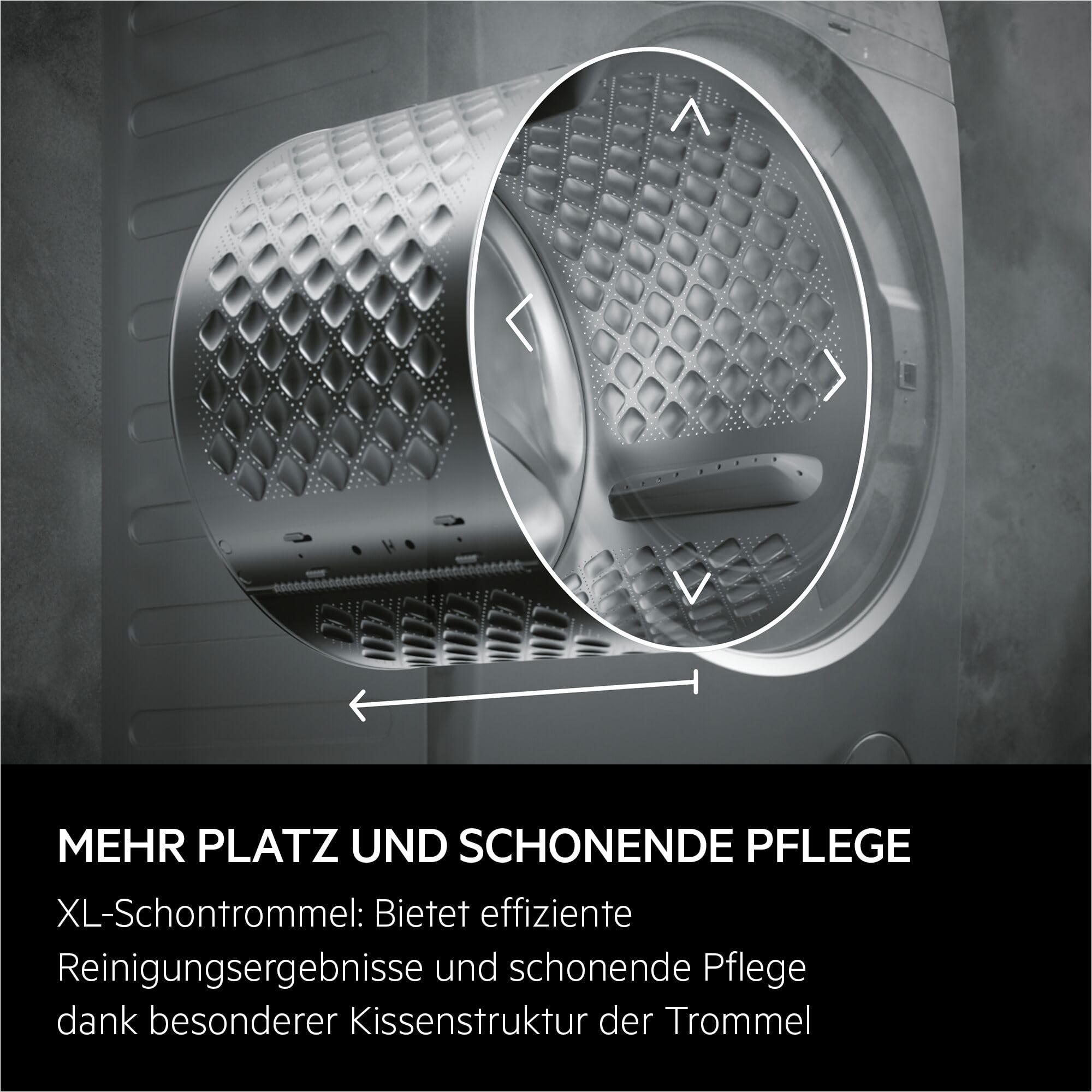 AEG WiFi Waschtrockner, 11 kg Waschen, 7 kg Trocknen, D/A-10%, Serie 8000 PowerCare – Faserschonendes Waschen und Trocknen, AutoDose - Präzisionsdosierung von Waschmittel, 1600 U/min, LWR8D80610