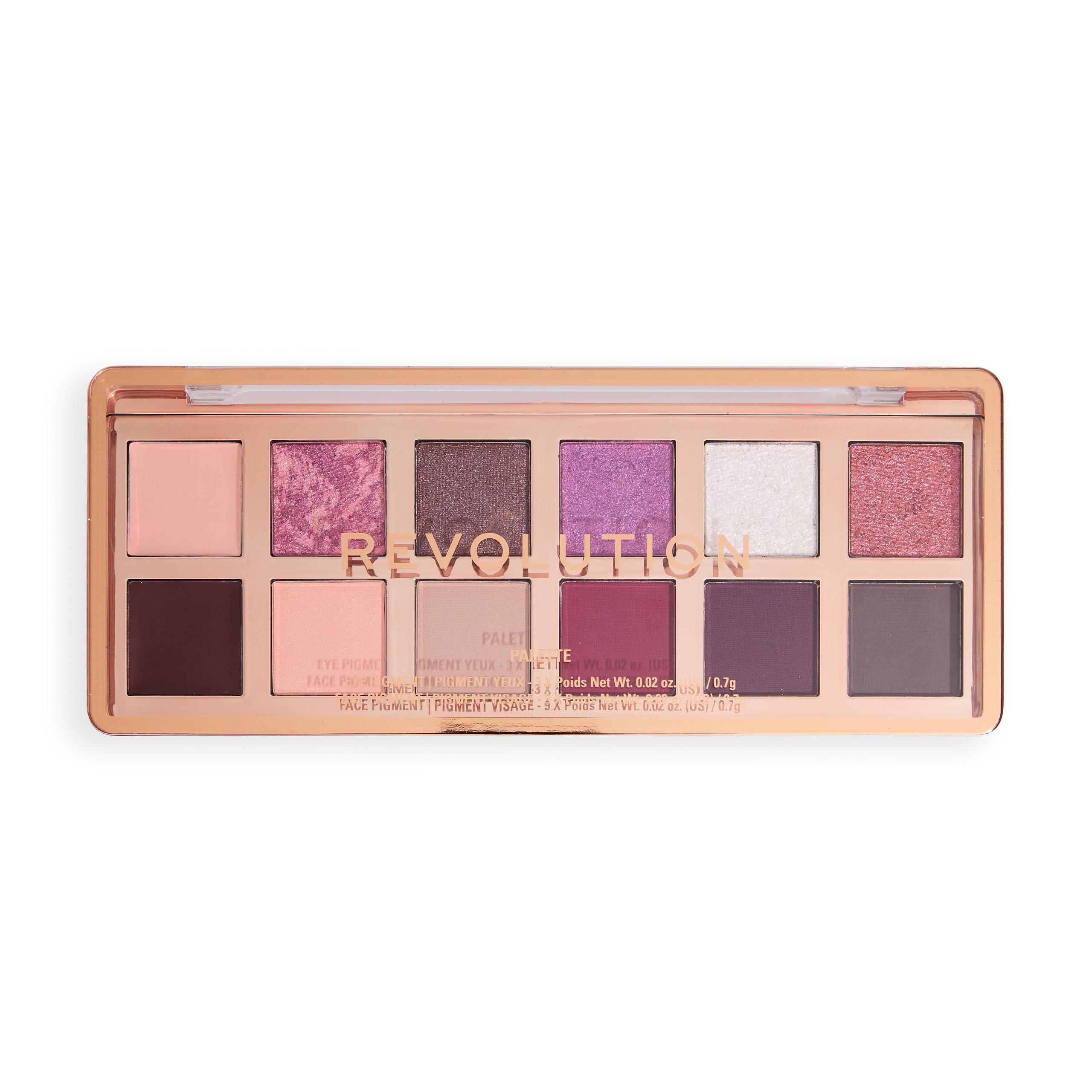 Revolution Beauty London Revolution The Cherry Icon Rich Berry Palette, One Colour, Women