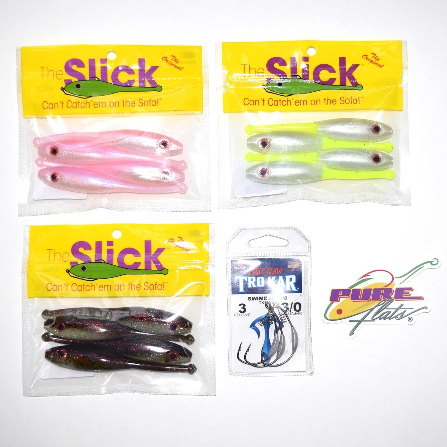 Pure Flats Slick Lure Value Bundle