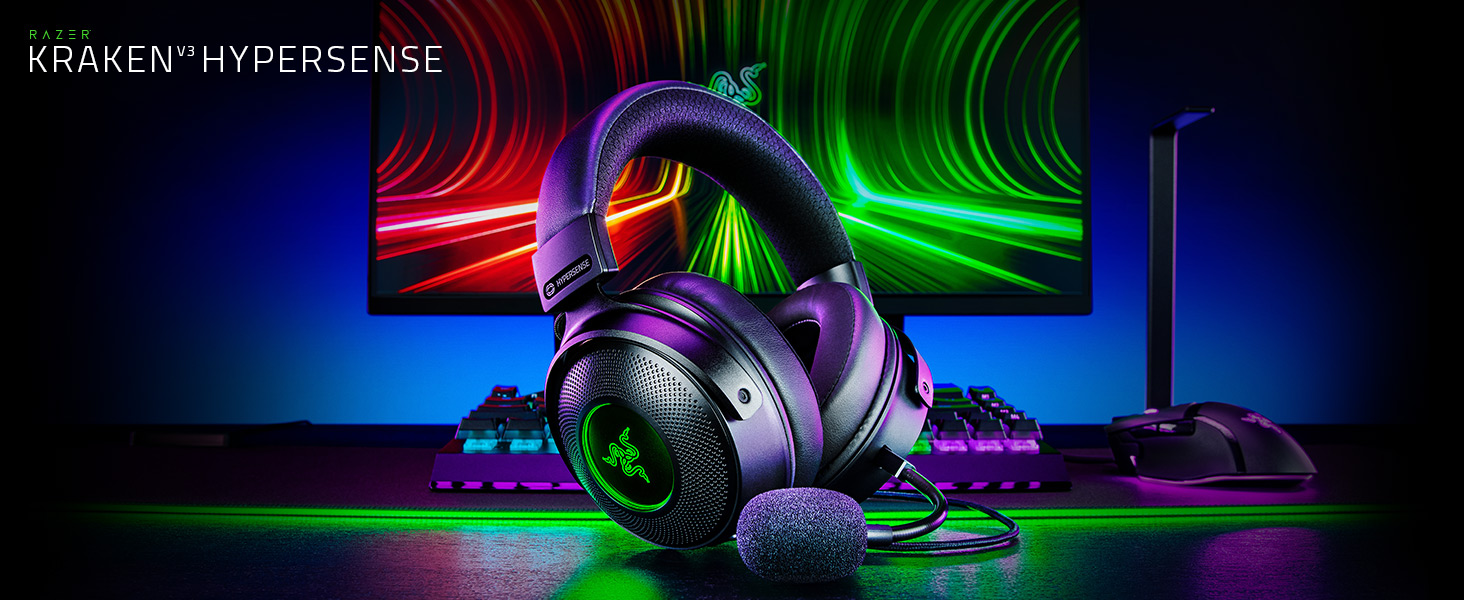 Razer レイザー Kraken V3 HyperSense  ゲーミング用 d6e35b67-479c-4d1f-b557-