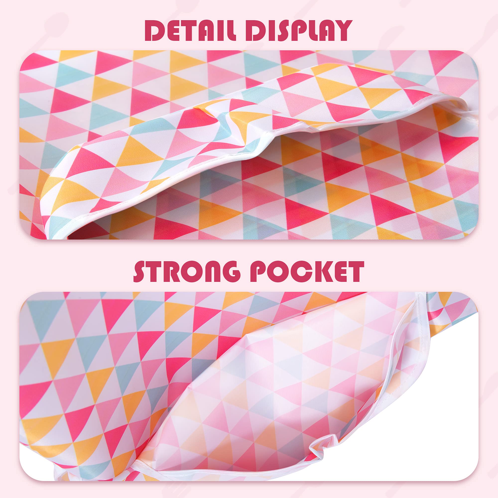 Babero para bebés con mangas Baberos impermeables para bebés y niños pequeños con bolsillo