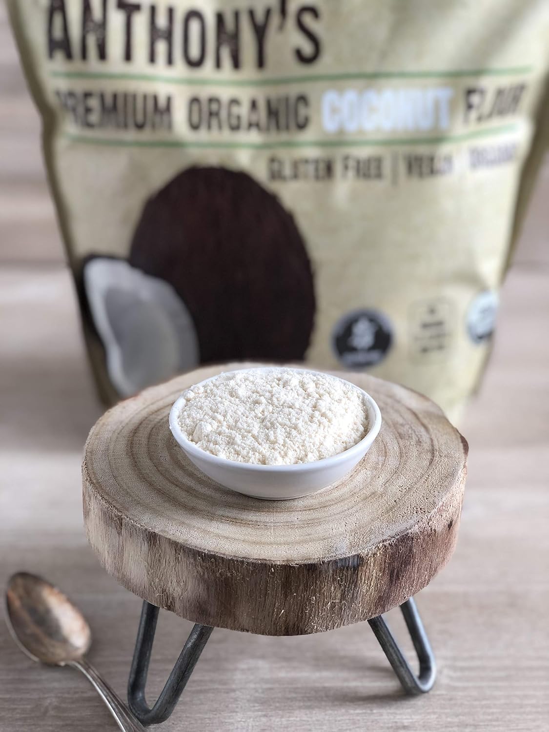 Anthony's Organic Coconut Flour 4lb & Organic Psyllium Husk Powder 1.5lb Bundle image 4