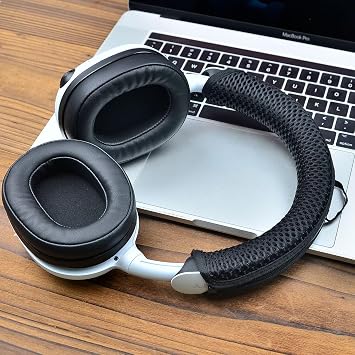 Headband Cover for Sony INZONE H5/H3 Headphone Replacement Headband Pad Protector Cover(Black)