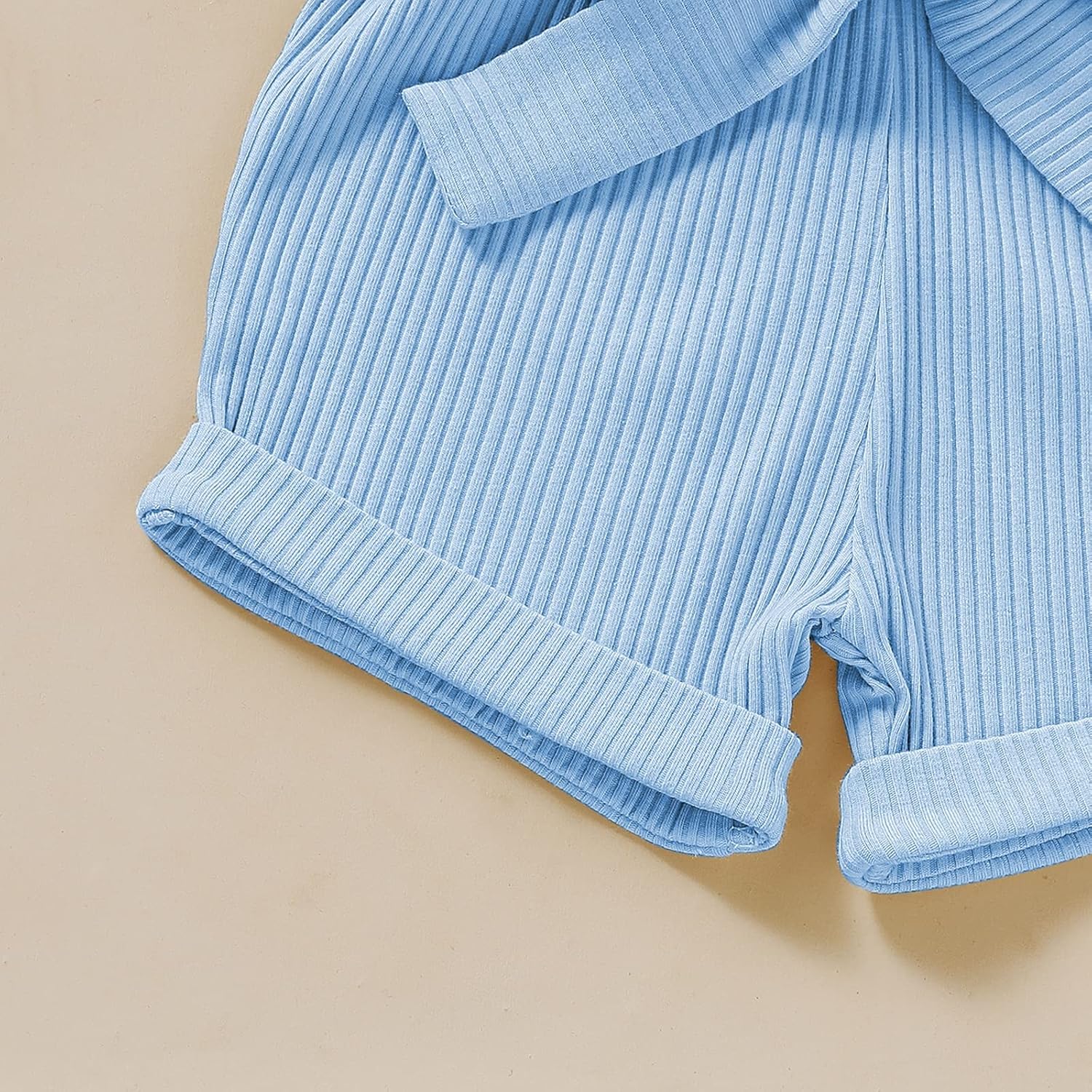 Toddler Girl Clothes Baby Summer Sleeveless Clothing Cute Halter Romper One-piece Jumpsuit Summer Clothes Set 1-5T 4-5T Modern Blue image 6 of 7 B0C3VJNL52