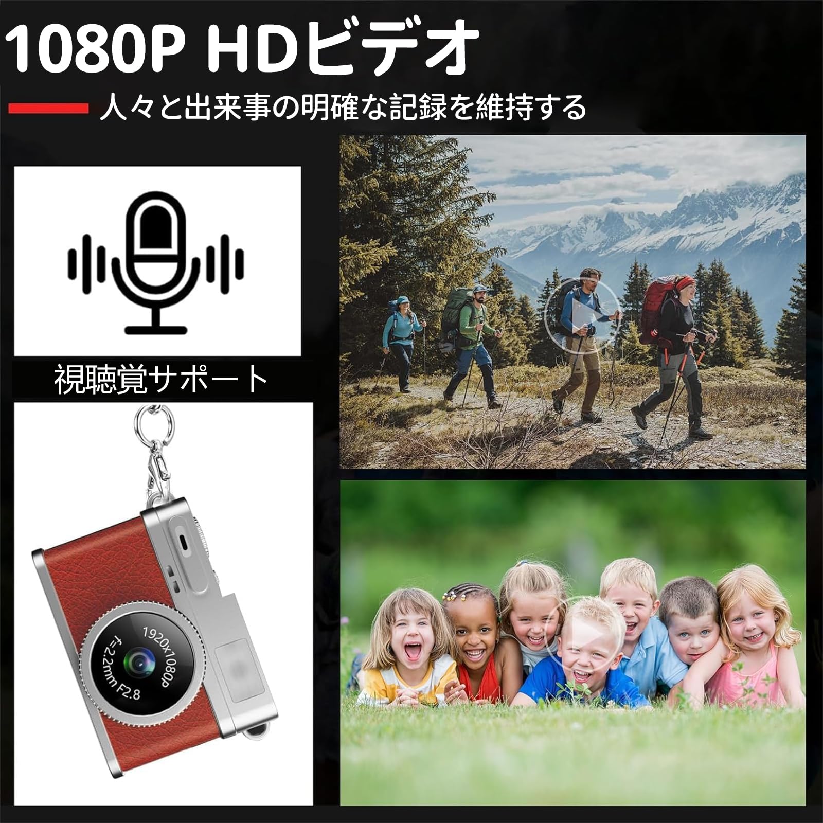 Amazon.co.jp: 超小型カメラ ミニ 17.5g 世界最小級 【指先サイズ