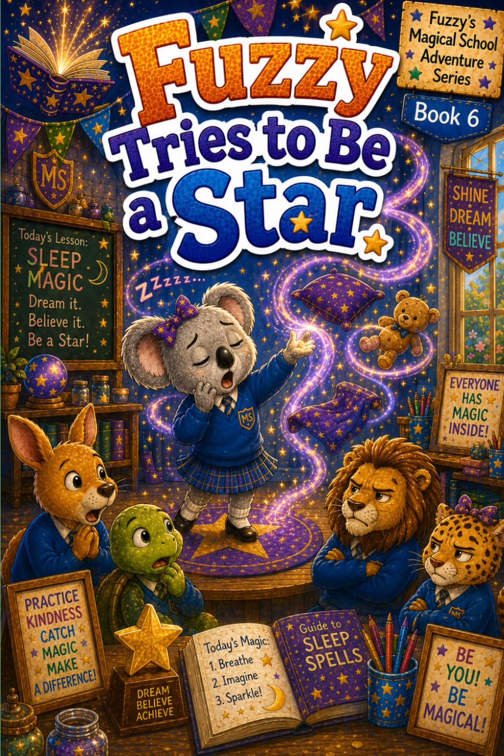 Fuzzy Tries to be a Star (Fuzzy's Magical School Adventures Series)