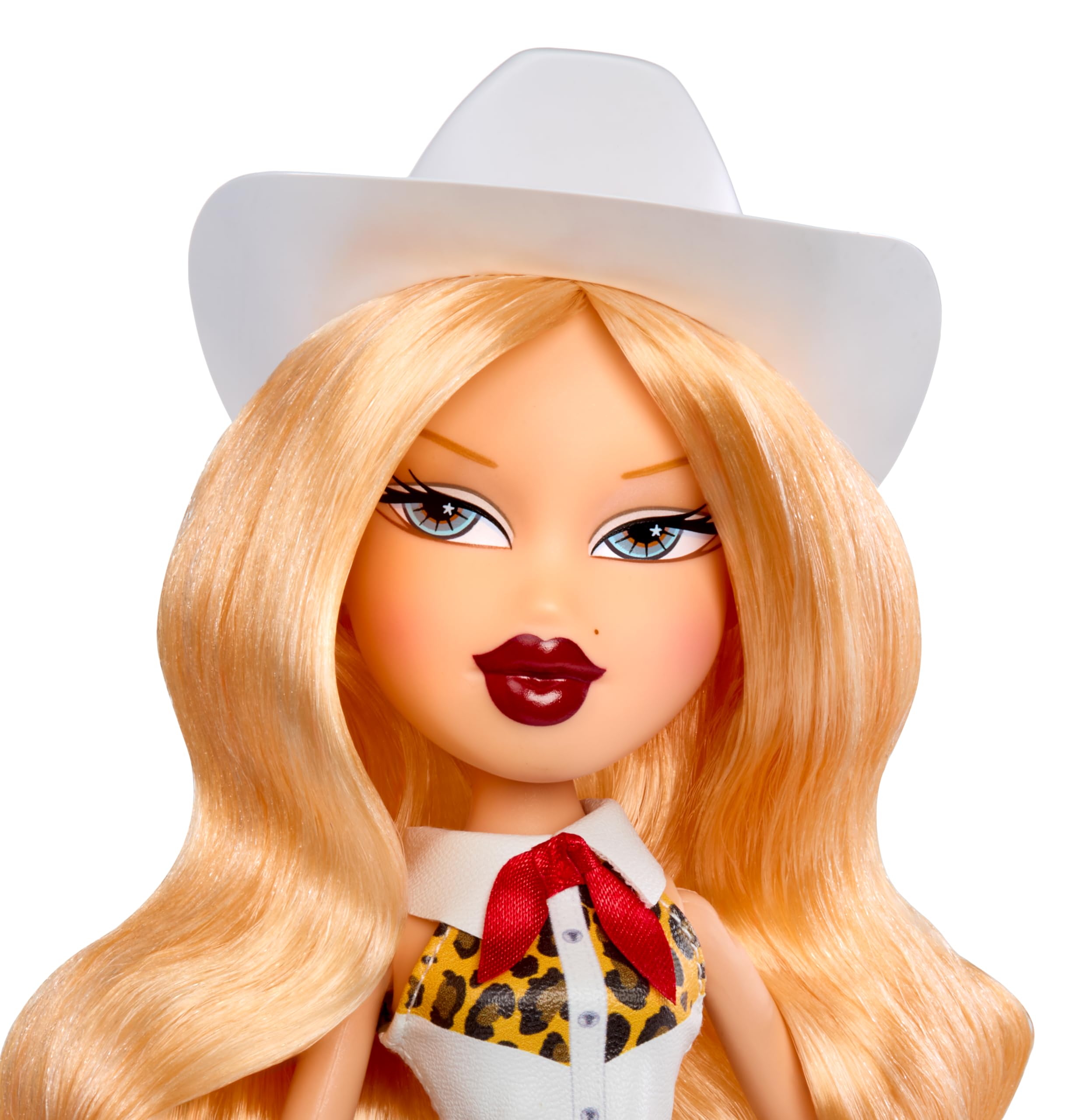 Bratz Sassy Stampede Cloe – kolekcjonerska lalka modowa – lalka w stylu kowbojskim z kompletem ubrań i akcesoriami