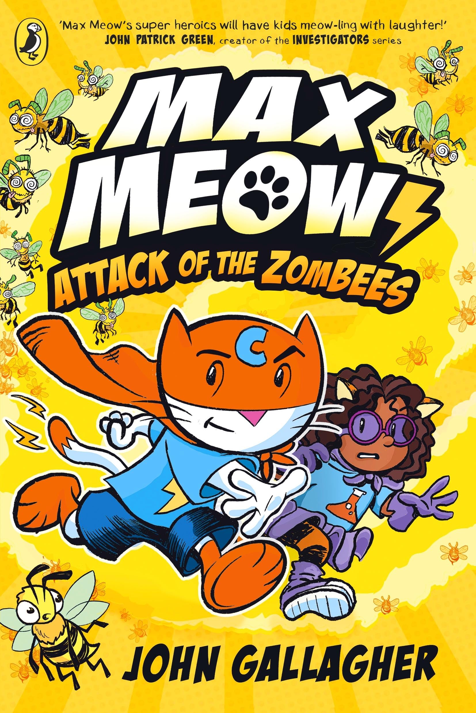Max Meow Book 5: Attack of the ZomBEES: A graphic novel