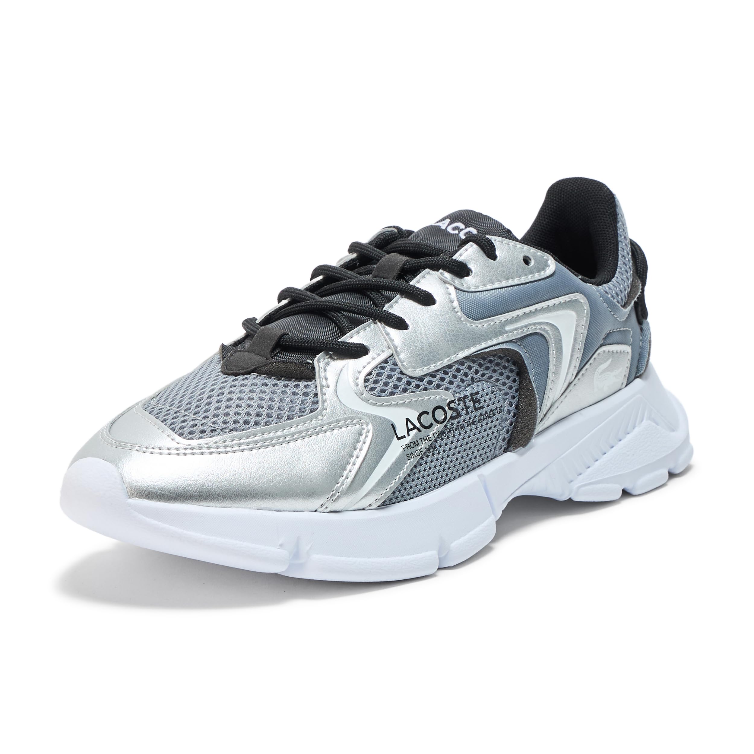 

                                                    Lacoste Junior's L003 Neo Sneakers, Grey/White, 5.