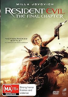 Resident Evil The Final Chapter DVD | NON-USA Format | Region 2 & 4 Import - Australia