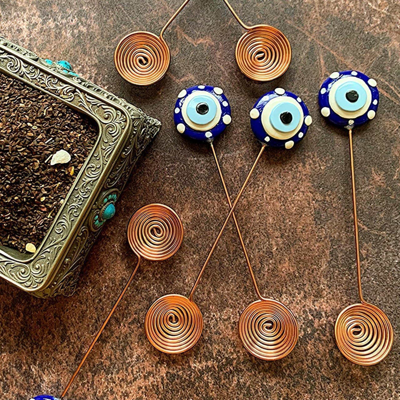 Esphand Incense Burner اسفند دودکن with 100-Gr Esphand/Espand