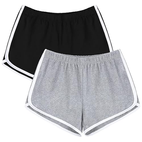 The short shorts :3 black and grey