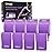 CKeep 4 Rolls Kinesiology Tape, Original Cotton Elastic Athletic Tape, 20 Precut 10 Strips Each, Purple, Ideal for Muscle Support & Injury Prevention