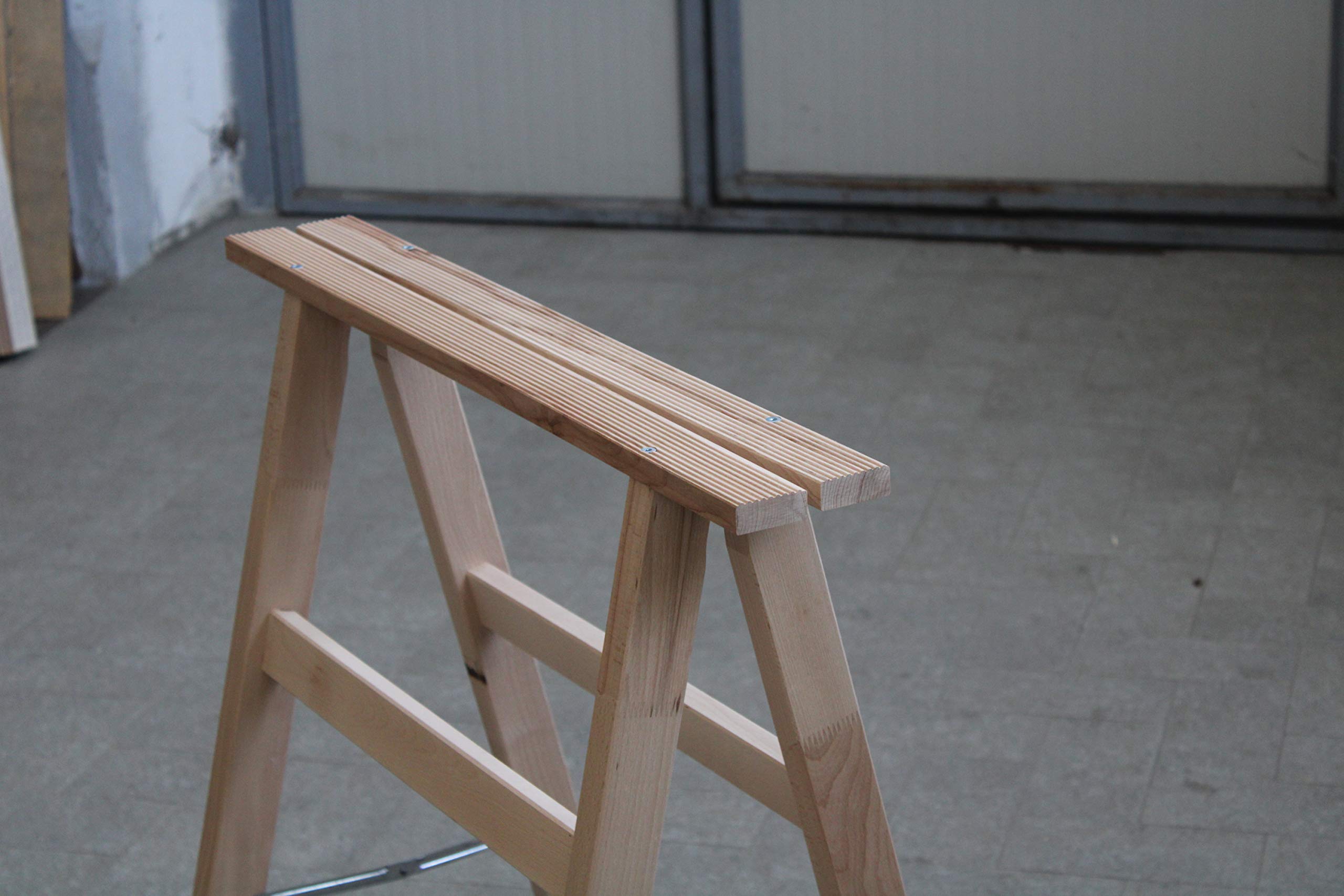 Cavalletto pieghevole in faggio 75 x 40 x 80 h cm
