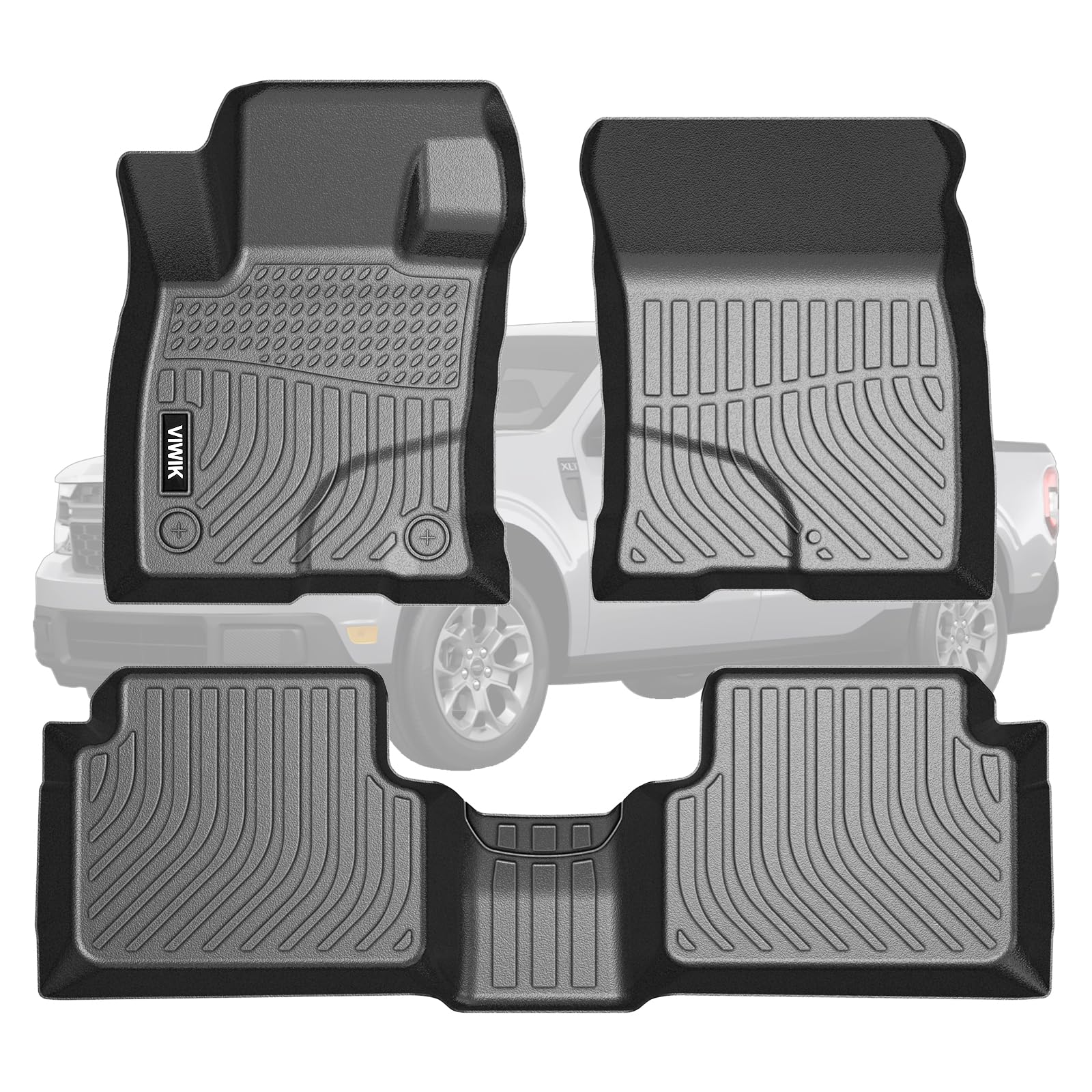 VIWIK TPE Floor Mats (Ford Maverick Fuel 2022–2025)