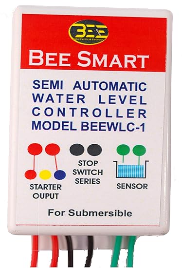 Bee Smart Semi Automatic Water Level Controller (White, Model:BEEWLC-1)