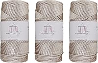 Vista 42 de Makromecity, Cordón de macramé de poliéster de 0.079 in x 125 yardas (375 pies) de 0.079 pulgadas, cuerda de polipropileno para macramé, para colgar