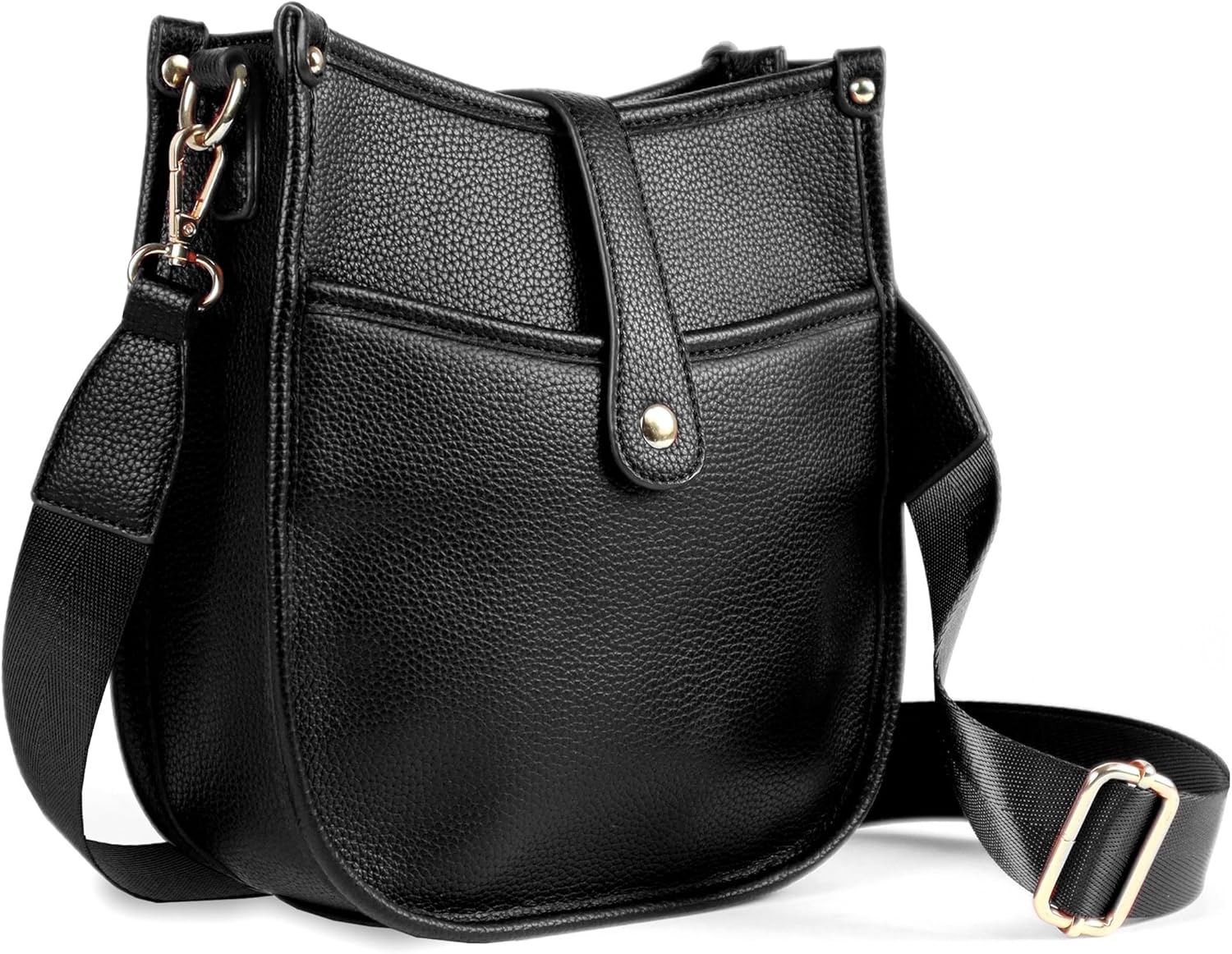 Trendy Hobo Crossbody Handbag with Adjustable Straps Vegan Leather Crossbody Bags for Women Designer Crossbody Purses