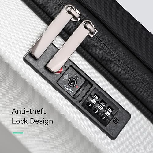 Miniatura 4 de MARK RYDEN Mochila para laptop para hombre, mochila antirrobo de carcasa rígida con bloqueo aprobado por la TSA y puerto de carga USB, mochila de