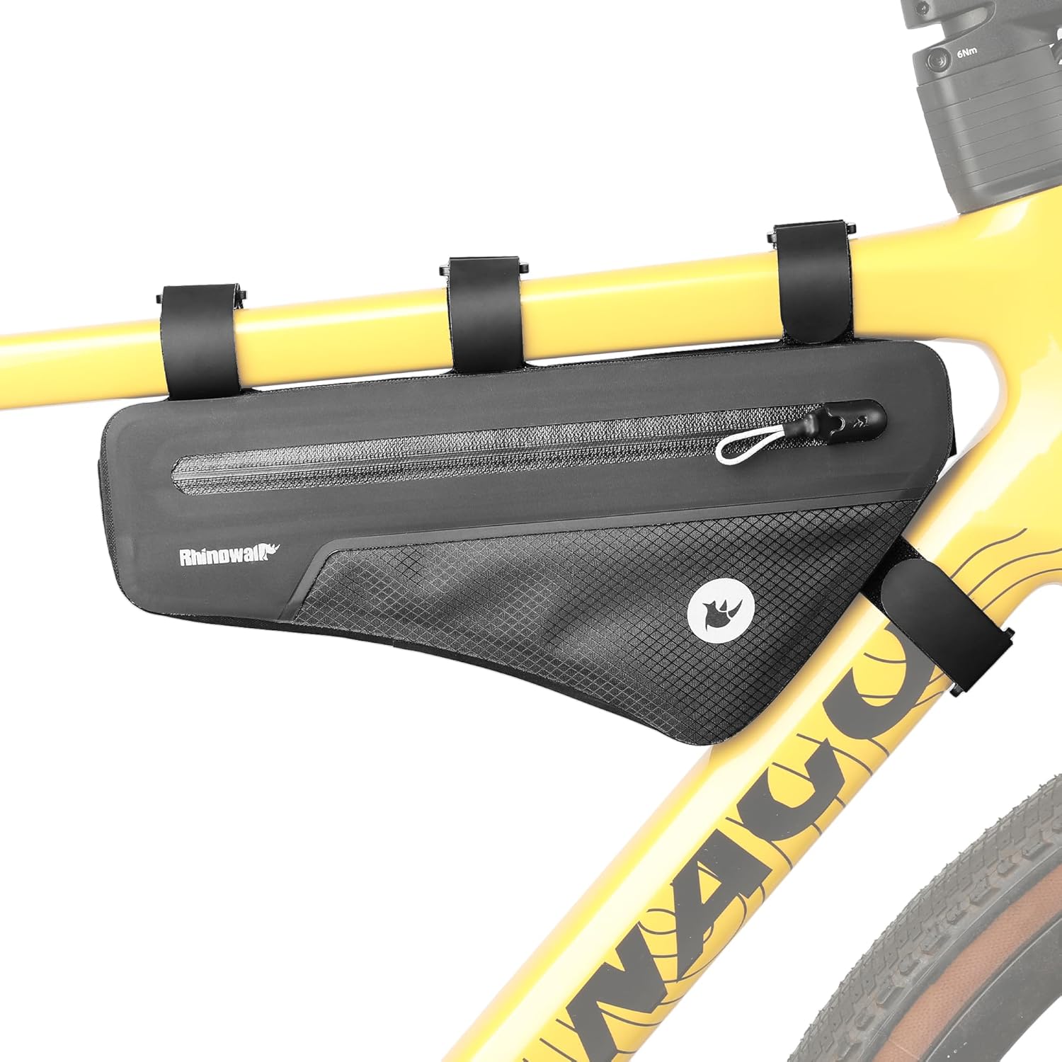 Rhinowalk Bike Frame Bag Waterproof Bike Triangle Bag 1.7L Bicycle Pouch Under Tube Bag Professional Cycling Accessories-M