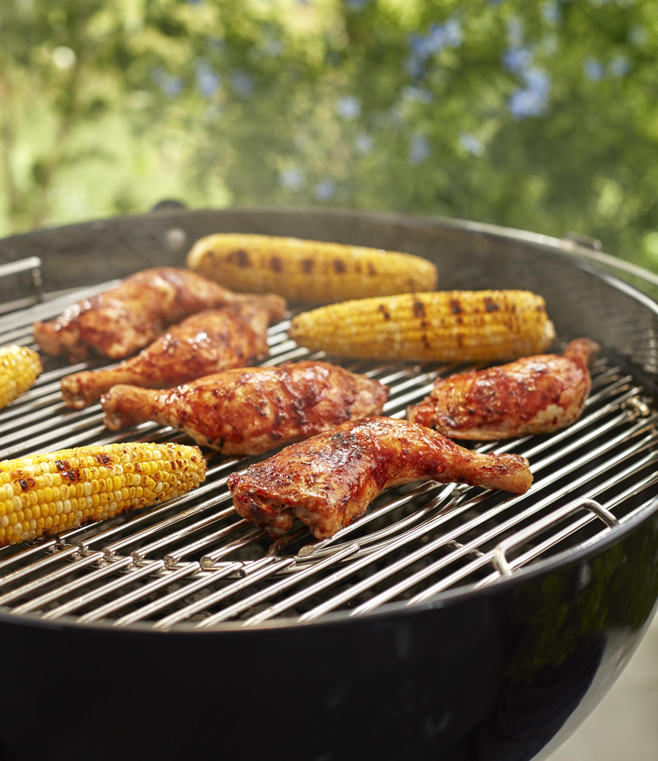 Weber Ruszty do Grilli Węglowych 57 cm, System Gourmet Bbq, Solidne Ruszty Stalowe z Wkładem GBs do Wszechstronnych Akcesoriów, Srebrny (8835)