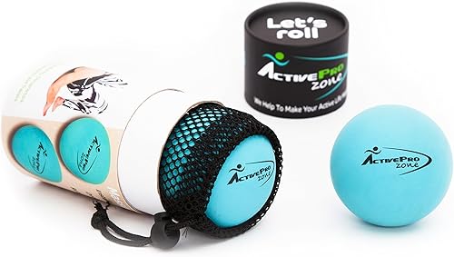Miniatura 8 de ActiveProZone Bola de masaje de terapia alivio instantáneo del dolor muscular Eficaz probada para liberación miofascial presión de tejido profundo