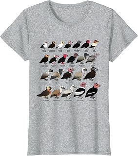 Every Vulture Cute Cartoon Bird T-Shirt | World Vultures T-Shirt