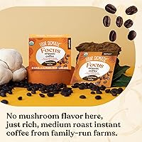Vista 3 de Four Sigmatic Mezcla de hongos de melena de león de café Focus Paquete de 3 (30 paquetes en total)
