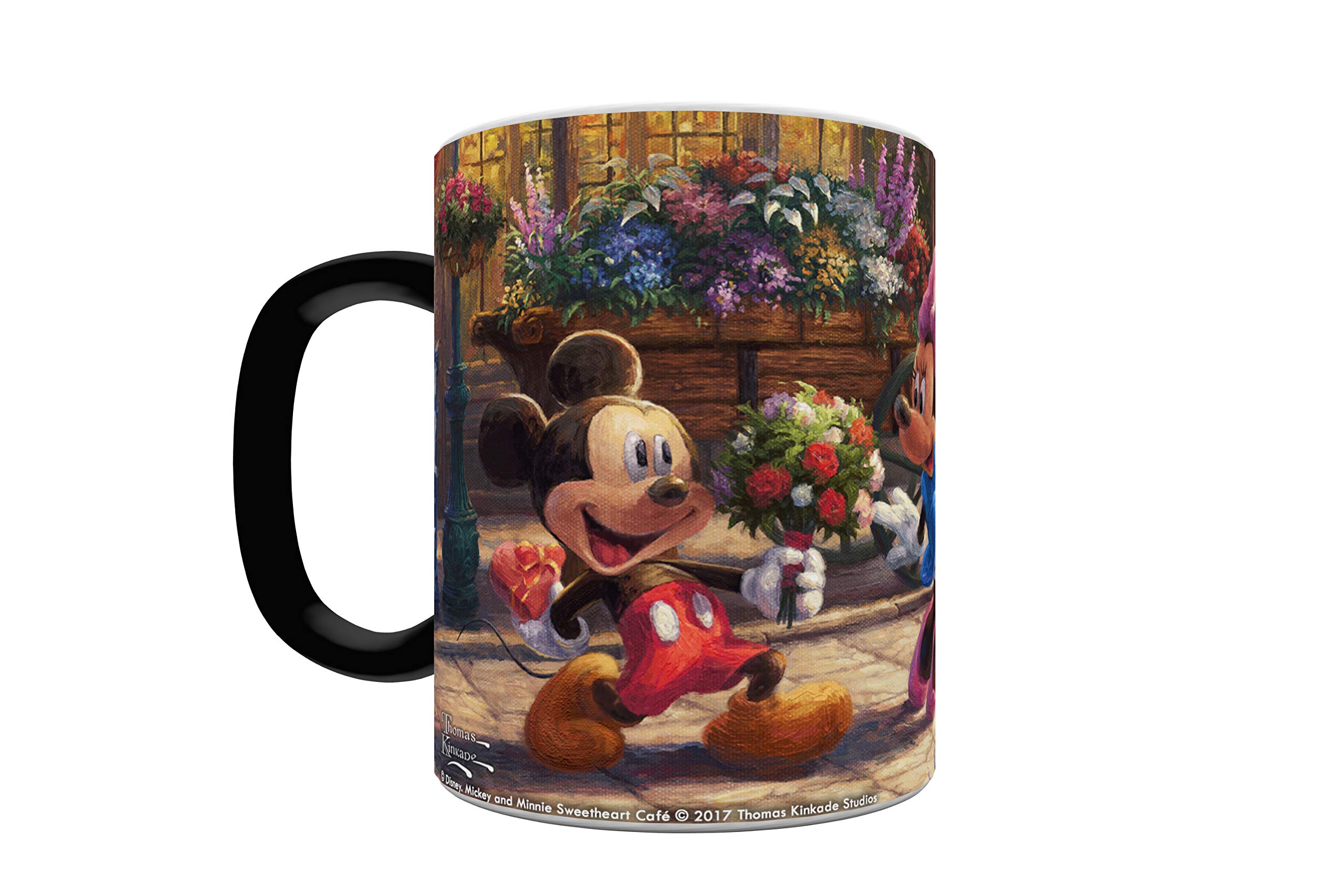 Amazon.com: Morphing Mugs Disney - Mickey and Minnie Mouse - Sweetheart Cafe  - One 11 oz Color Changing Heat Sensitive Ceramic Mug  Image Revealed When  HOT Liquid Is Added! MMUG583 : Home & Kitchen