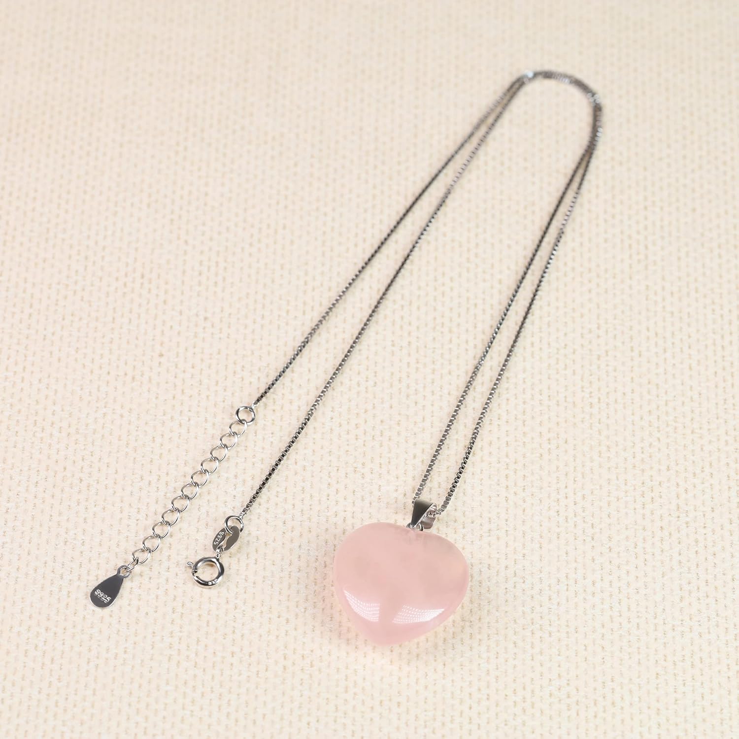 COAI Women's Love Heart Necklace 925 Sterling Silver Necklace for Women Crystal Necklace - Image 6