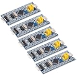 5PCS ARM Cortex-M3 Development Board STM32F103C8T6 40 Pin Minimum System Kit for Embedded Projects and Programming Learning