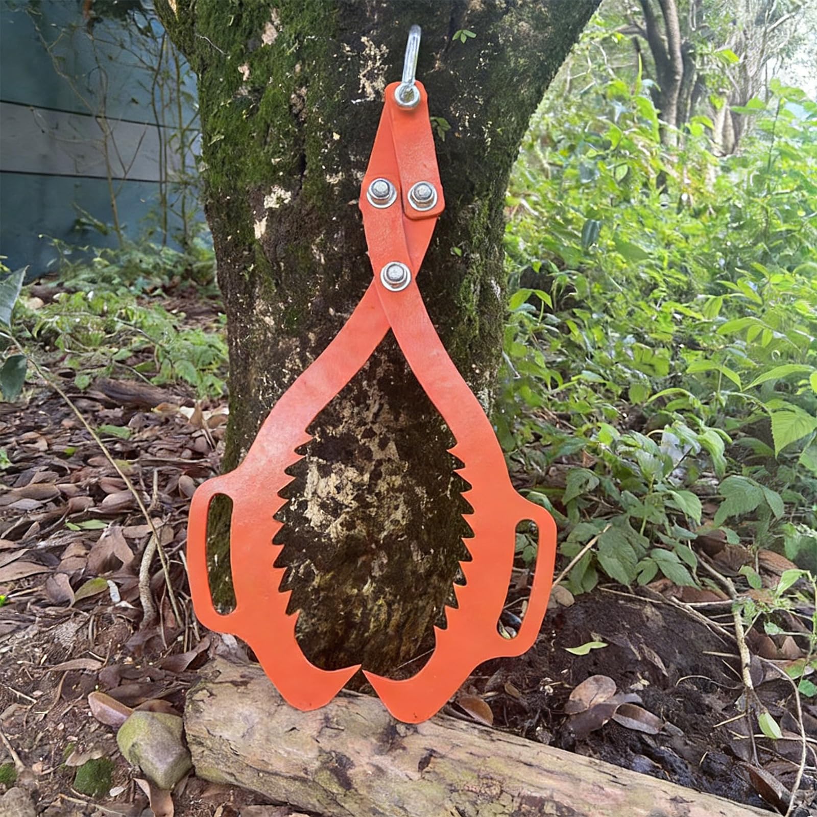 Pinza de madera fácil de usar con voltaje ajustable para un rápido transporte de leña y apilamiento inoxidable