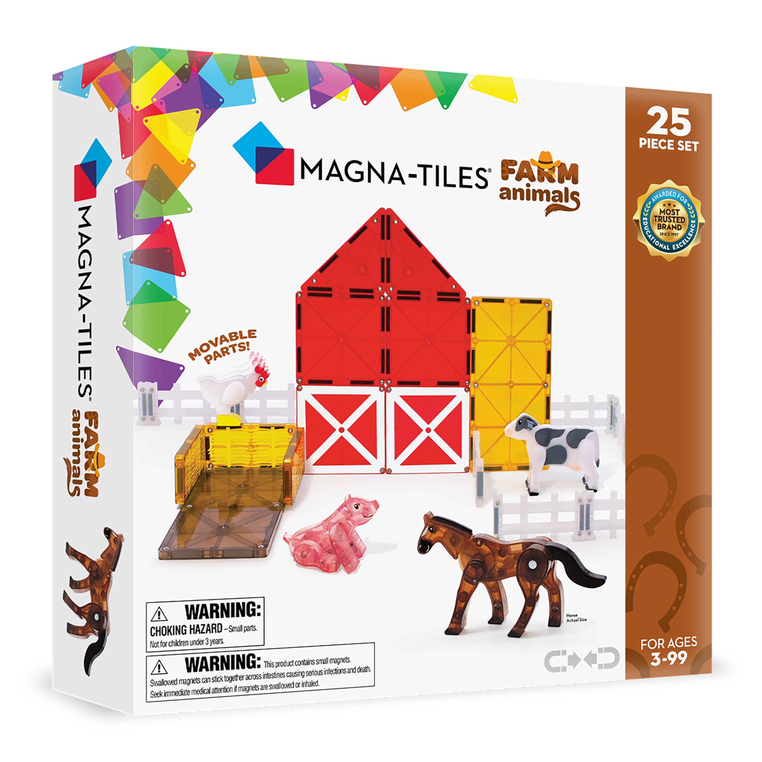 Magna-TilesFarm 25-Piece Set