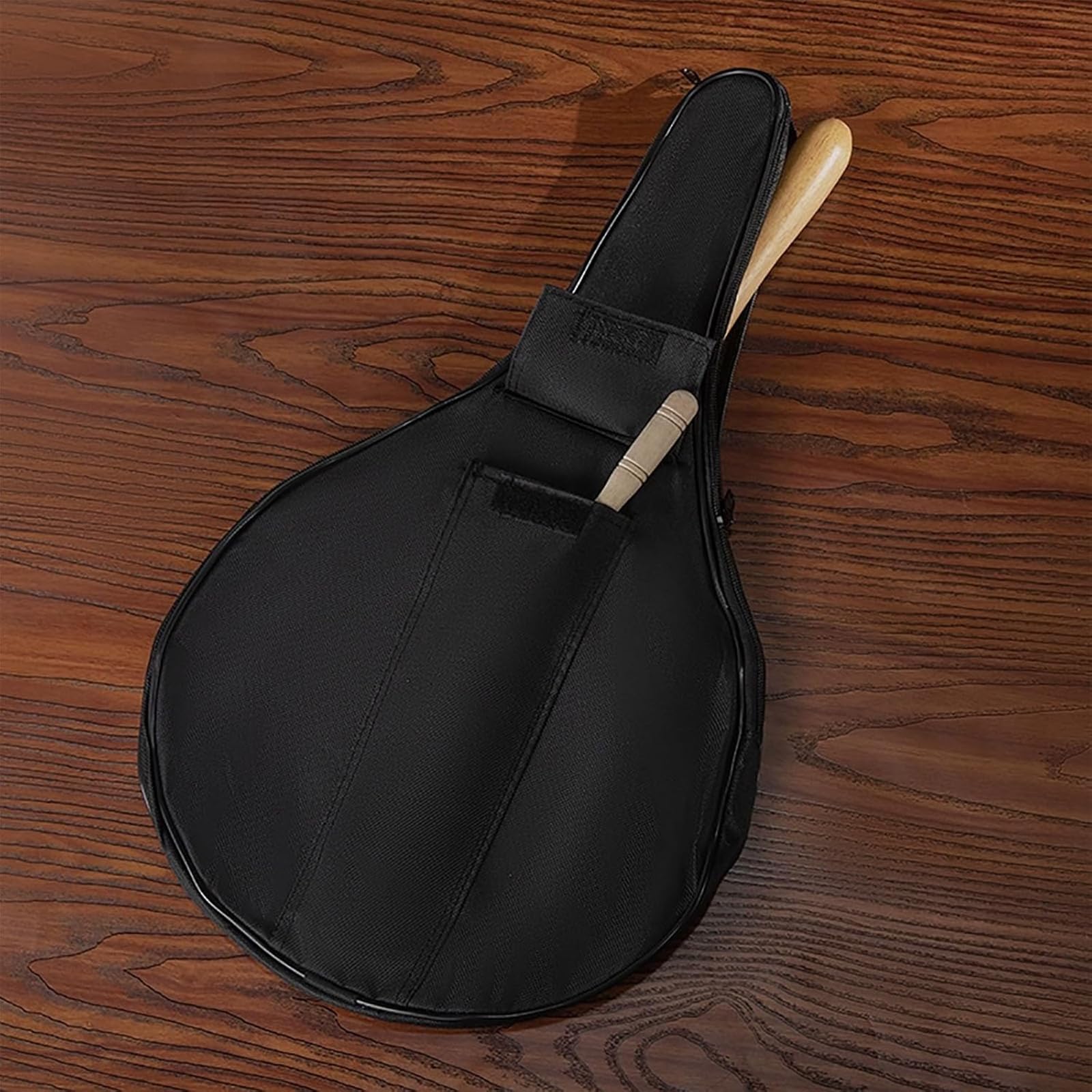 Tamburo a mano, 26,9 cm, rotondo, in pelle di bufalo, strumento musicale etnico con manico in legno, per spettacoli, eventi culturali, decorazioni, regali