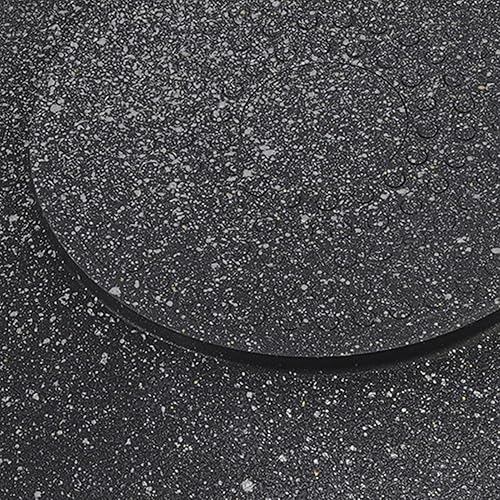 Miniatura 8 de Sartén para barbacoa, placa de parrilla de campamento de hierro fundido, versátil estufa de casete, placa de hierro redonda reutilizable con asas