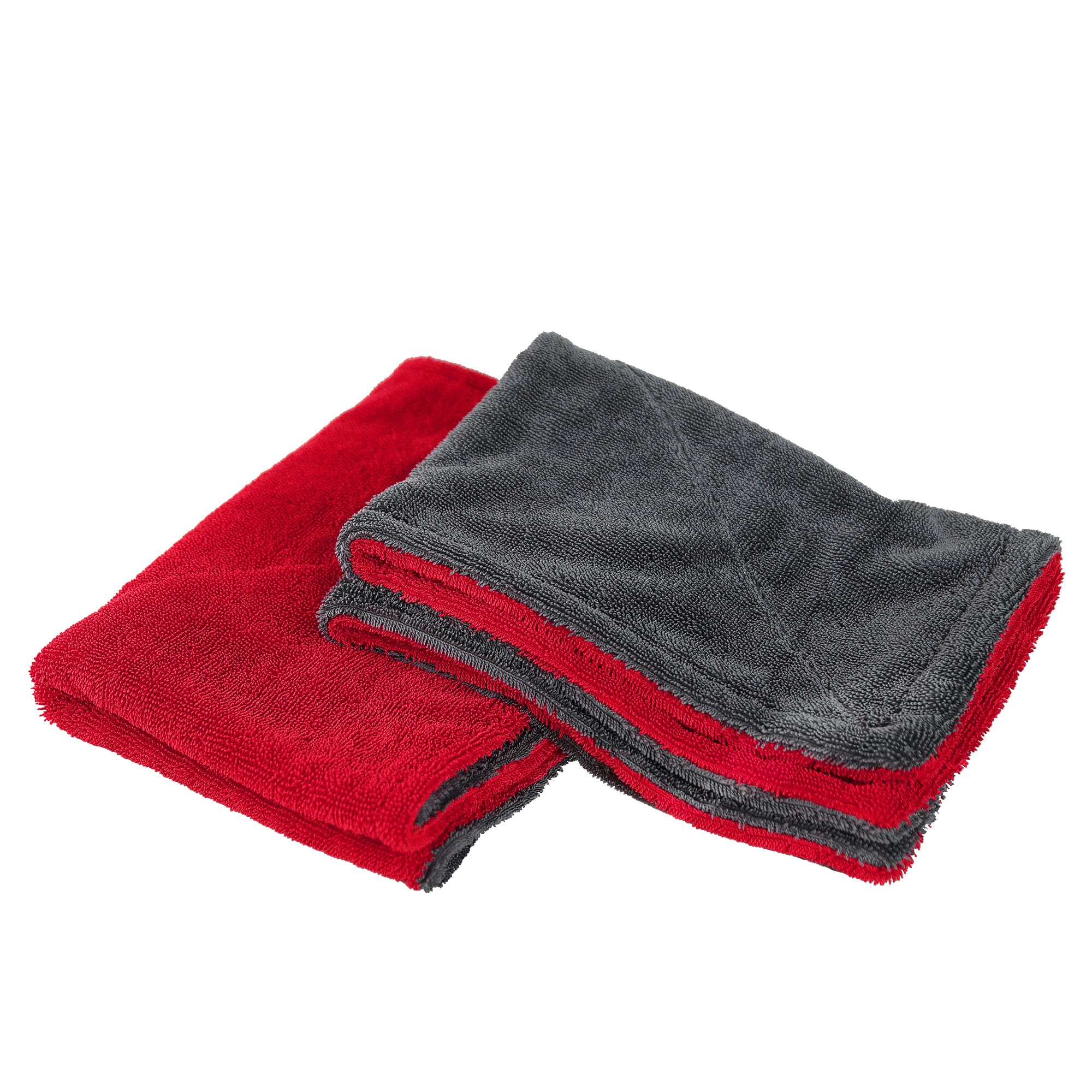 LIVOS Paquete de 2 toallas de secado de coche, toallas de microfibra de alta calidad para automóviles, 1000 g/m², diseño de bucle trenzado sin bordes, sin rayas, arañazos o manchas de agua, toalla de