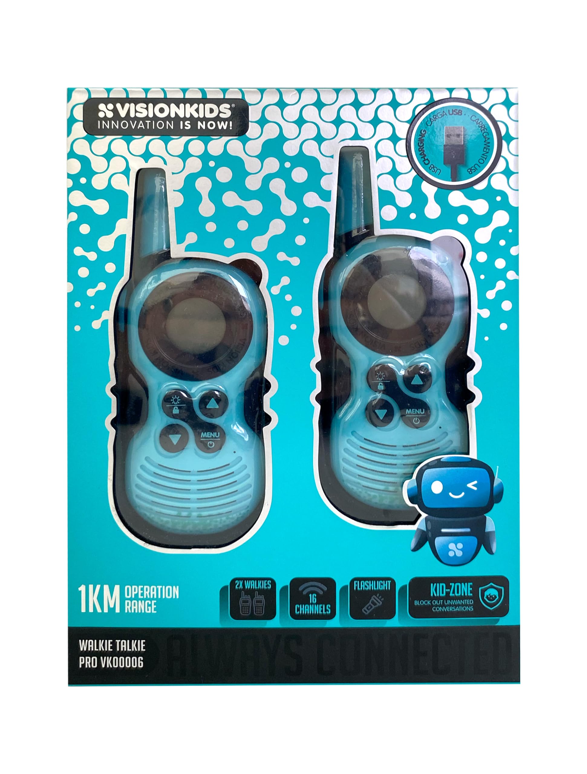 Talkie Walkie Pro VisionKids 16 canaux Kids VK00006