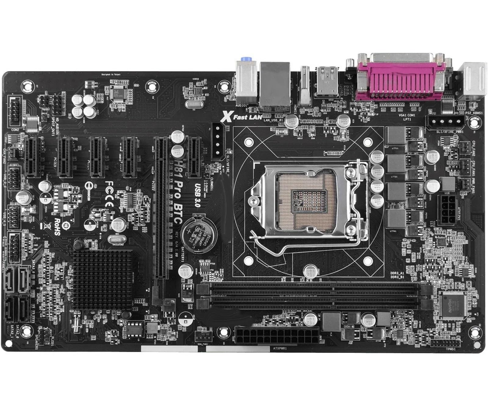 Schede madri Fit For ASRock H81 PRO BTC Mining