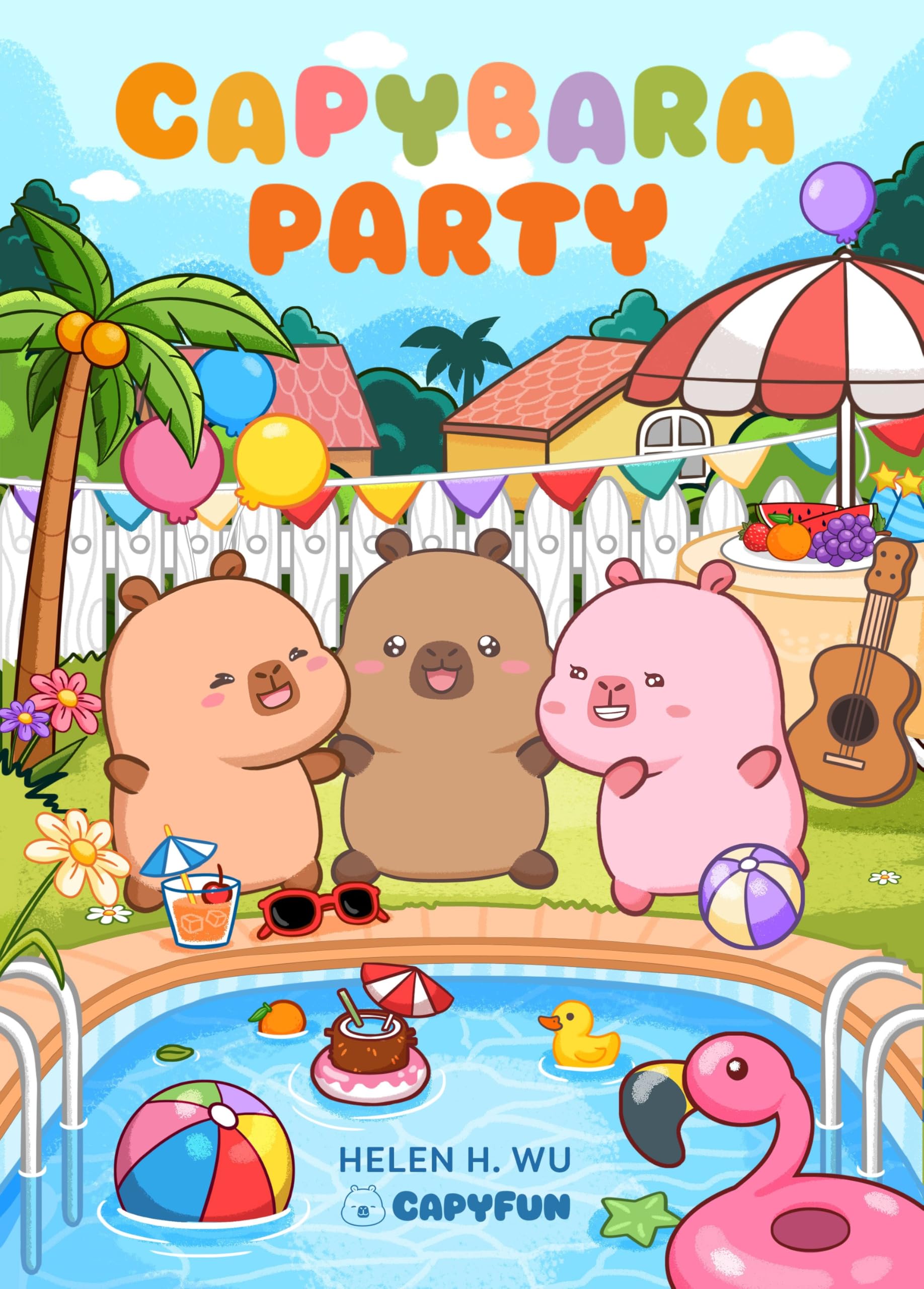 Capybara Party: Capybara Four Seasons of Fun (Capy Capybara)