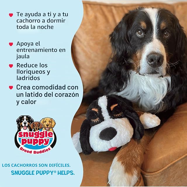 Foto 4 de 7 de Snuggle Puppy Juguete de latido del corazón para cachorros, latido real