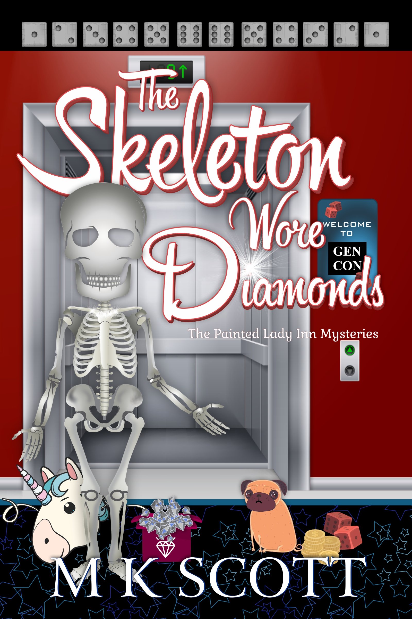 The Skeleton Wore Diamonds (The Painted Lady Inn Mysteries Book 8)
