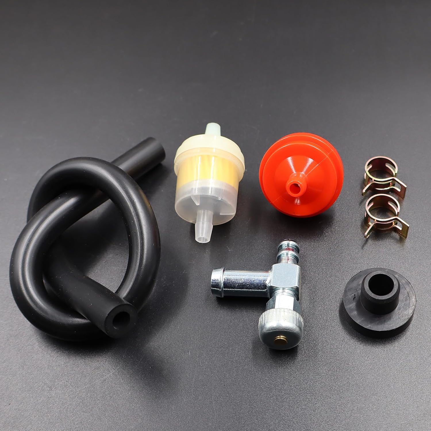 Gas Tank Grommet Bushing Shut-Off Valve Compatible with 33/64 Fuel Tank