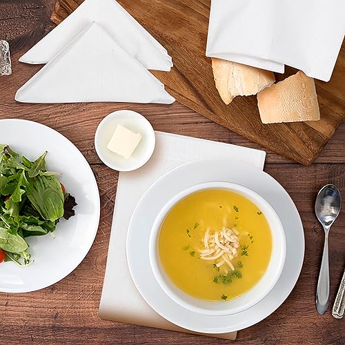 Miniatura 102 de Servilleta de tela de algodón de 18 x 18 pulgadas, color azul, servilletas de uso diario, servilletas de algodón, servilletas de boda, servilletas