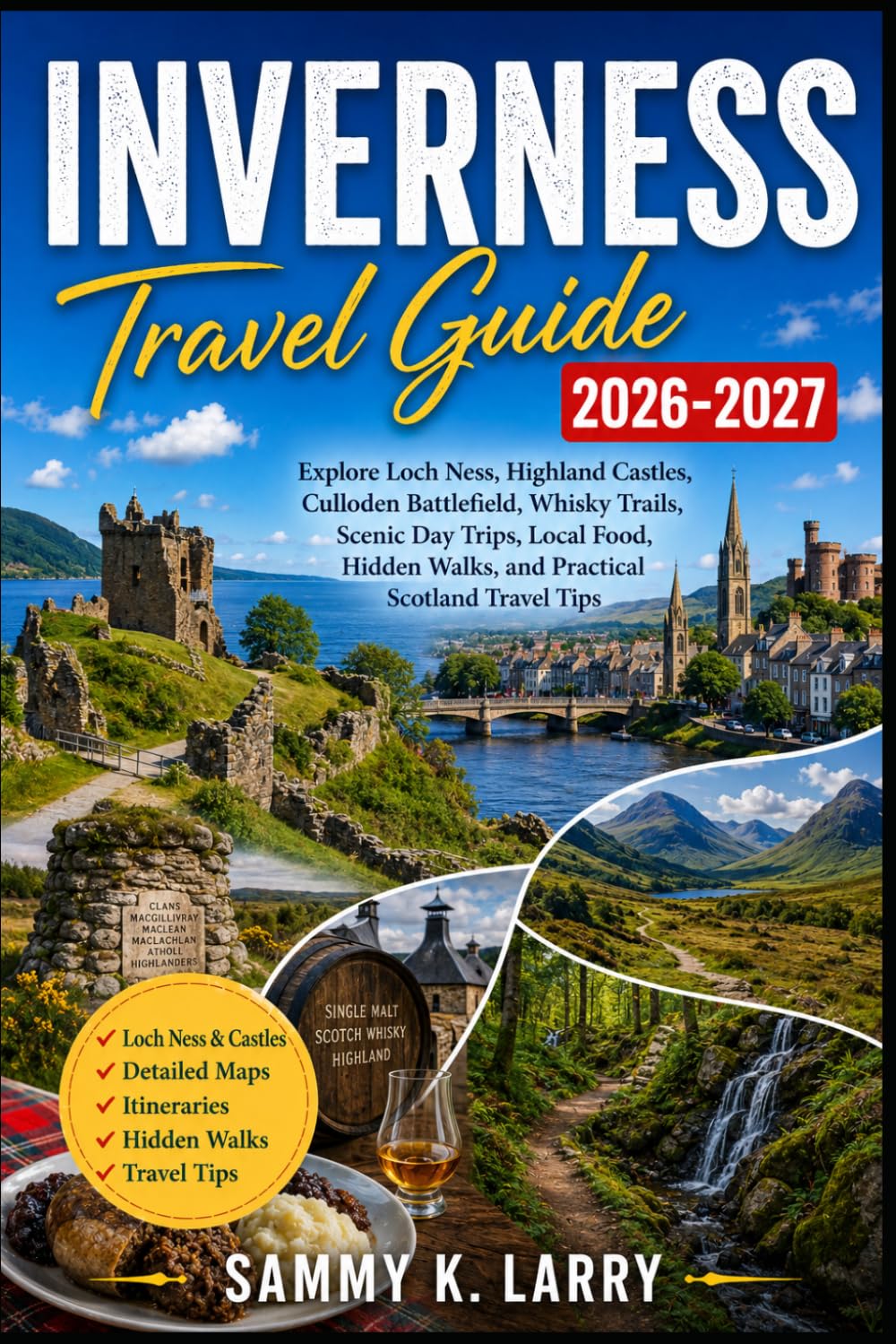 INVERNESS Travel Guide 2026-2027: Explore Loch Ness, Highland Castles, Culloden Battlefield, Whisky Trails, Scenic Day Trips, Local Food, Hidden Walks, and Practical Scotland Travel Tips