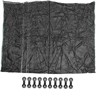 Yardenfun 1 Conjunto De Sombra De Malha De Proteção Solar Dossel De Plantas Pretas Rede De Proteção Solar De Jardim Rede De Proteção Solar De Jardim Rede De