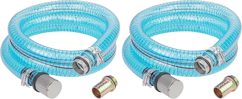Mangueira de Sucção para Combustível HOOTSUM em PVC, 25 mm x 35 mm, 2 m – Kit com 2 unidades
