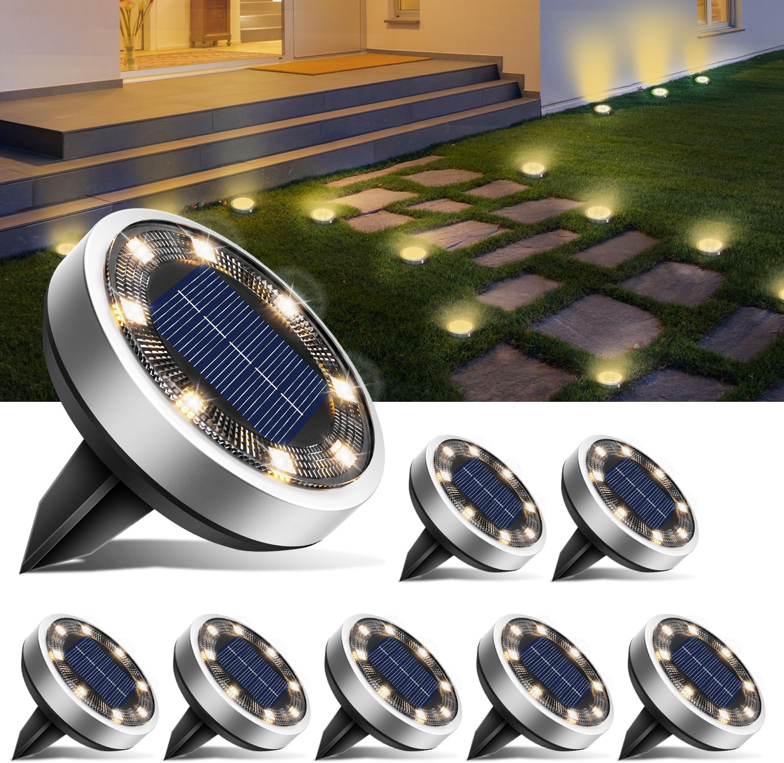 Groe Solarleuchten Fur Garten