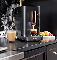 Vista 2 de Café Affetto - Máquina de café espresso automática + espumador de leche, molinillo de granos de espresso integrado y ajustable, preparación de un