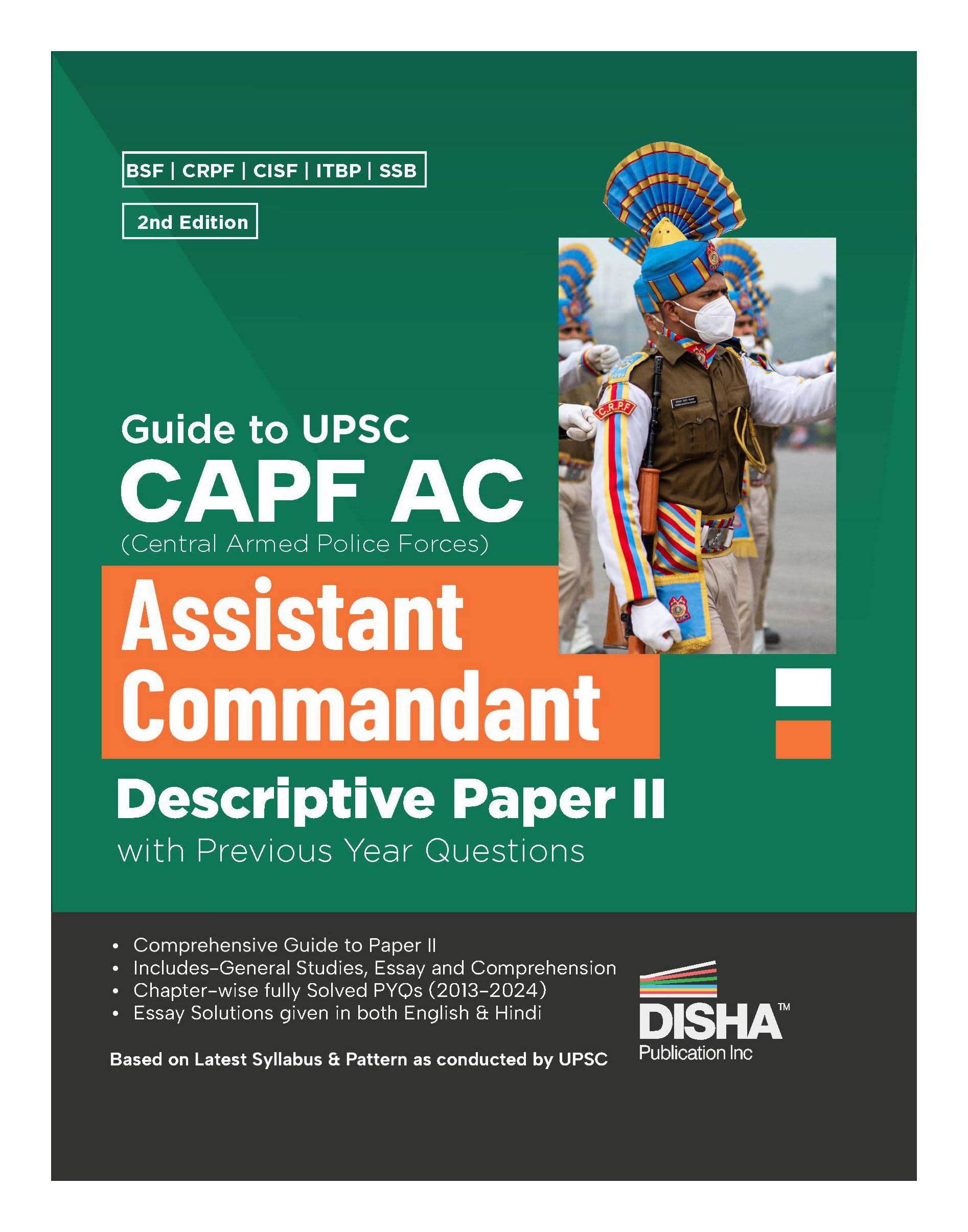 Guide to UPSC CAPF AC Central Armed Police Forces Assistant … | Price ...