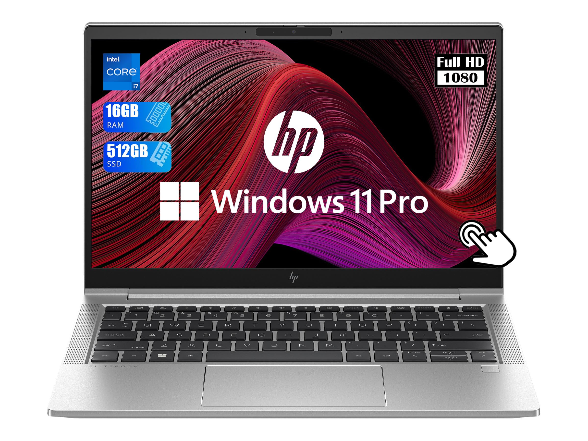 HP EliteBook 630 G10 portátil con Pantalla táctil FHD de 13,3